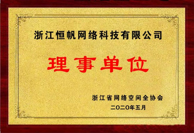 浙江省網絡空間安全協會理事